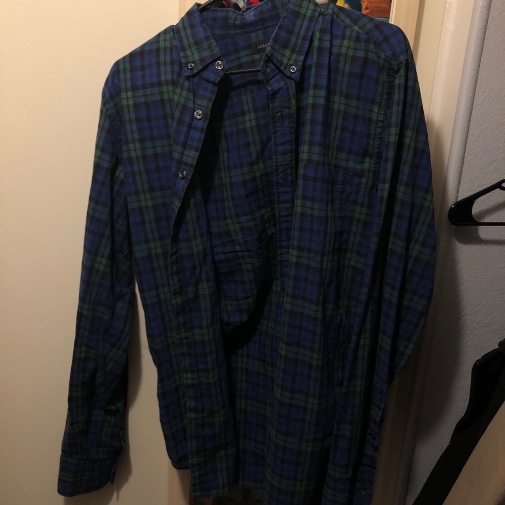 J. Crew flannel shirt